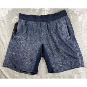 Lululemon THE Short 9 Inch Blue Men Size XL Luxtreme Training Shorts